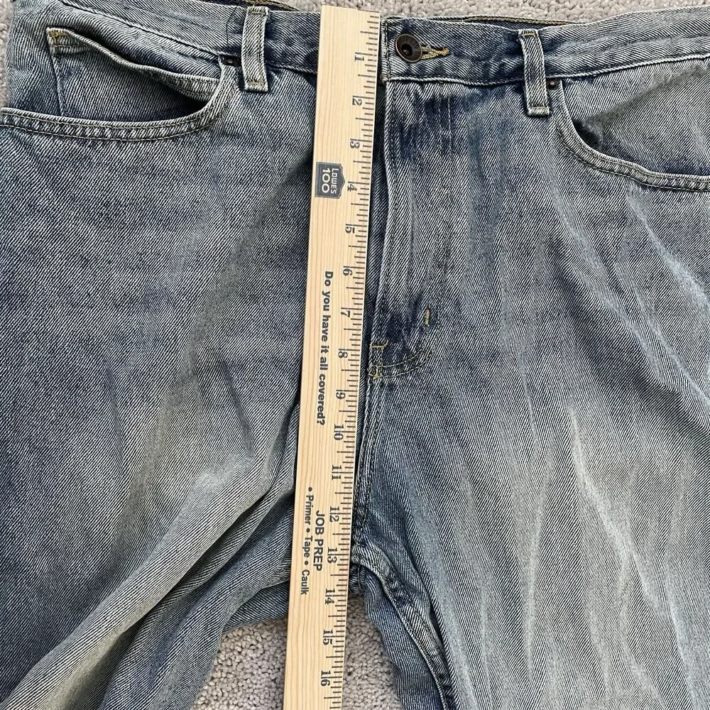 BDG Slacker Fit Wide Leg Relaxed Denim Jeans Mens 36x32 Urban Outfitters Skater